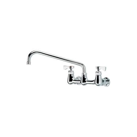 Krowne Krowne 14-812L - Royal Series 8" Center Wall Mount Faucet, 12" Spout 14-812L